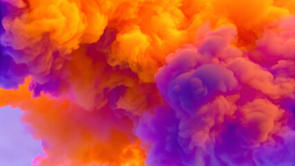 Obraz premium Vibrant Abstract Color Gradient