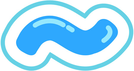 Water Bubble Tilde ~ Symbol