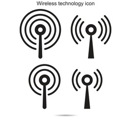 Wireless technology icon