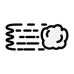 Snowball Vector Filled Icon Design