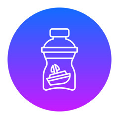 Ship Bottle Icon
