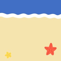 바다 일러스트,Sea illustration, beach illustration