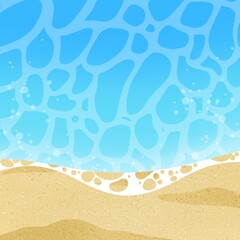 바다 일러스트,해변 일러스트,beach illustration 