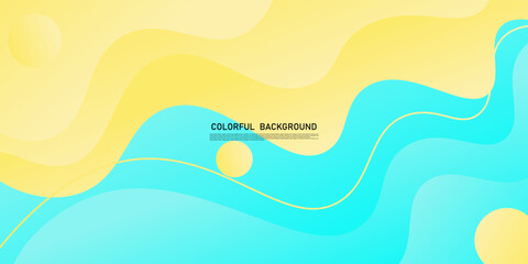 Gradient background with soft colorful colors and dynamic lines. Vector background for wallpaper. Eps 10