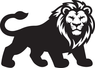 lion silhouette, wild lion, lion vector, lion clipart, roaring lion, lion head