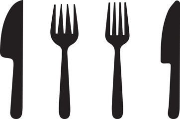spoons silhouette, spoon vector, cutlery silhouette, kitchen spoon