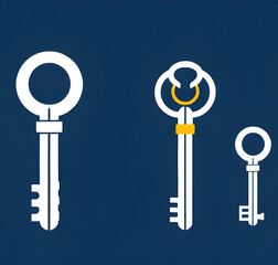 key icon vector illustration