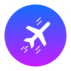 Obraz premium Aircraft Icon