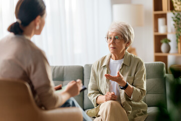 Consultation of the patient with a psychologist