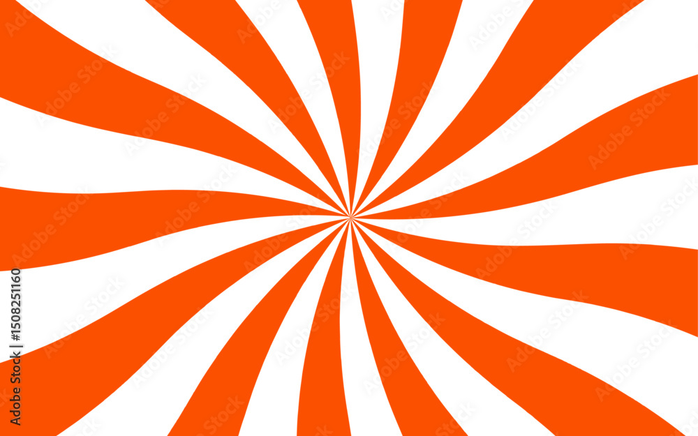 Leinwandbilder abstract high-energy background with radial burst pattern and alternating curved rays. smooth, wavy 