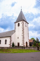 Eglise rurale des Vosges au Haut-du-Tôt