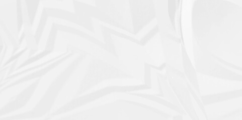 Rough wrinkled textured in white paper. White crumpled paper Blank white crumpled and creased paper poster.	