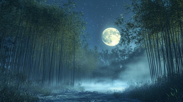 Moonlit Path