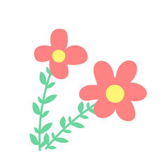 Illustration Flower Hand Drawn