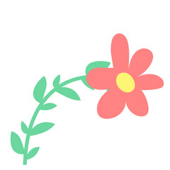Illustration Flower Hand Drawn