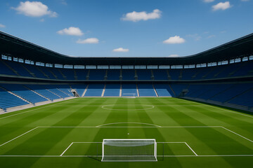 Obraz premium football field