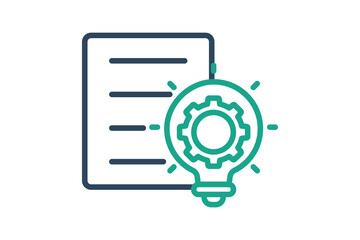 Concept icon. line icon style. icon related to brand. business elements vector illustration