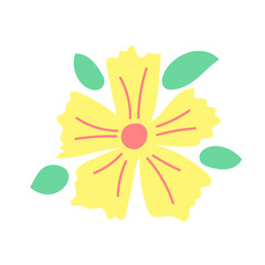 Illustration Flower Hand Drawn