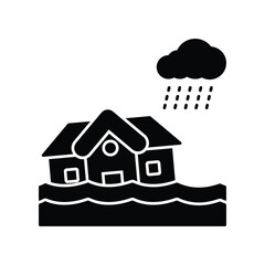natural disaster :Vector Icon which can easily modify or edit