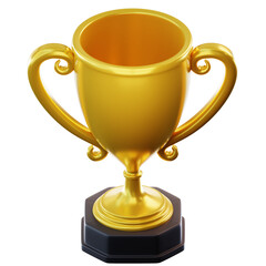 3D Illustration Trophy
