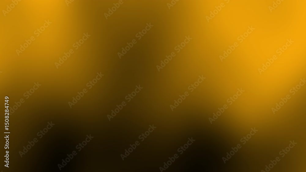 Poster a smooth golden-yellow gradient background transitioning softly into darker brown hues, abstract tex