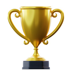 3D Illustration Trophy
