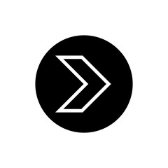 a vector of a right arrow icon