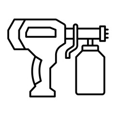 Paint Sprayer outline icon