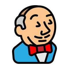 Jenkins Vector Filled Icon Design