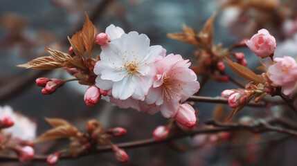pink cherry blossom