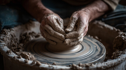 hands of a potter