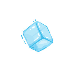 Hand-Drawn Ice Cube Vector Summer Drinks, Cocktails, and Refreshment Designs.
