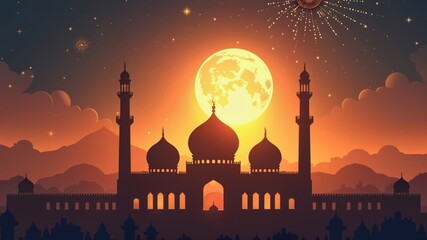 Spiritual Significance: Observing the Islamic New Year and its Sacred Importance. AI Generated
