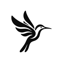 Obraz premium Colibri hummingbird logo icon design