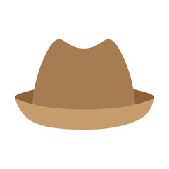 Fedora Vector Glyph Icon Design