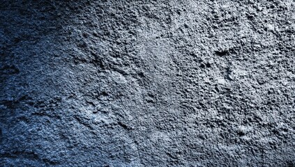 Textured, dark-blue concrete surface