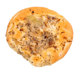 Cebularz - pszenny placek, z cebulą i makiem,  Cebularz - wheat cake with onion and poppy seeds