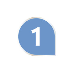 Number icon vector illustration. Infographic number icon vector. number icon vector