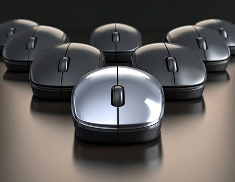 Metallic Computer Mice Group, Technology, Digital, Input Devices
