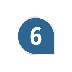 Number icon vector illustration. Infographic number icon vector. number icon vector