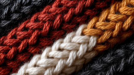 knitted wool texture