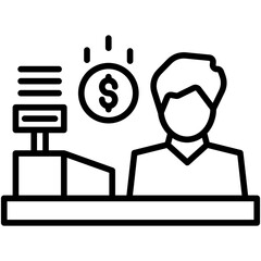 Cashier Icon