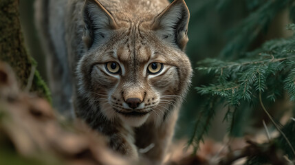 Naklejka premium portrait of a wolf