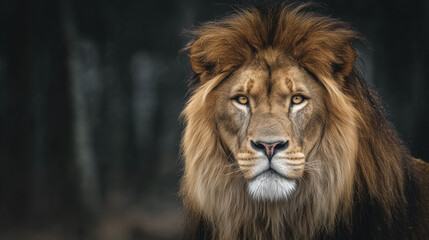 Fototapeta premium portrait of a lion