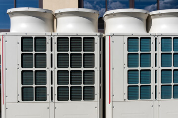 Industrial air conditioning system installation