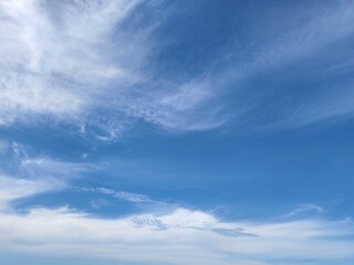 blue sky with clouds