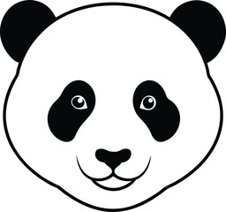 panda bear vector illustration