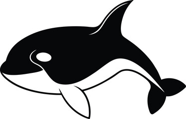 Obraz premium dolphin isolated on white background