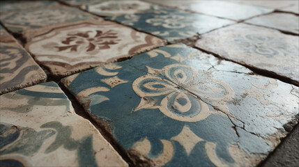 detail of a wooden door