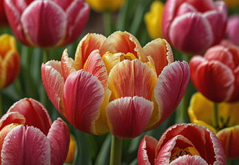 Fototapeta premium Beautiful tulips 